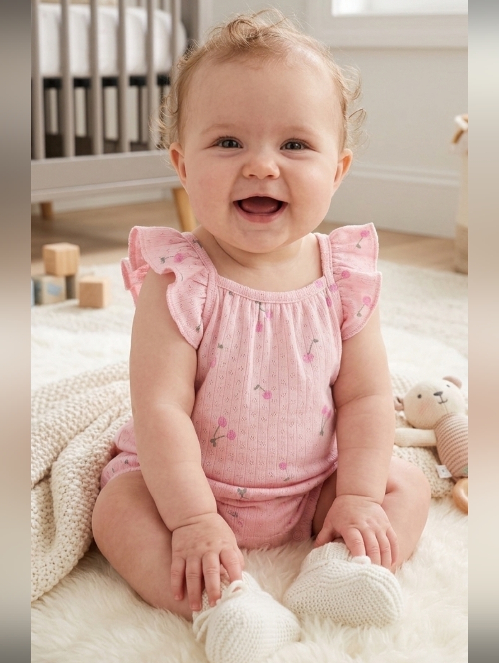 Carter's Child of Mine Baby Girl Romper